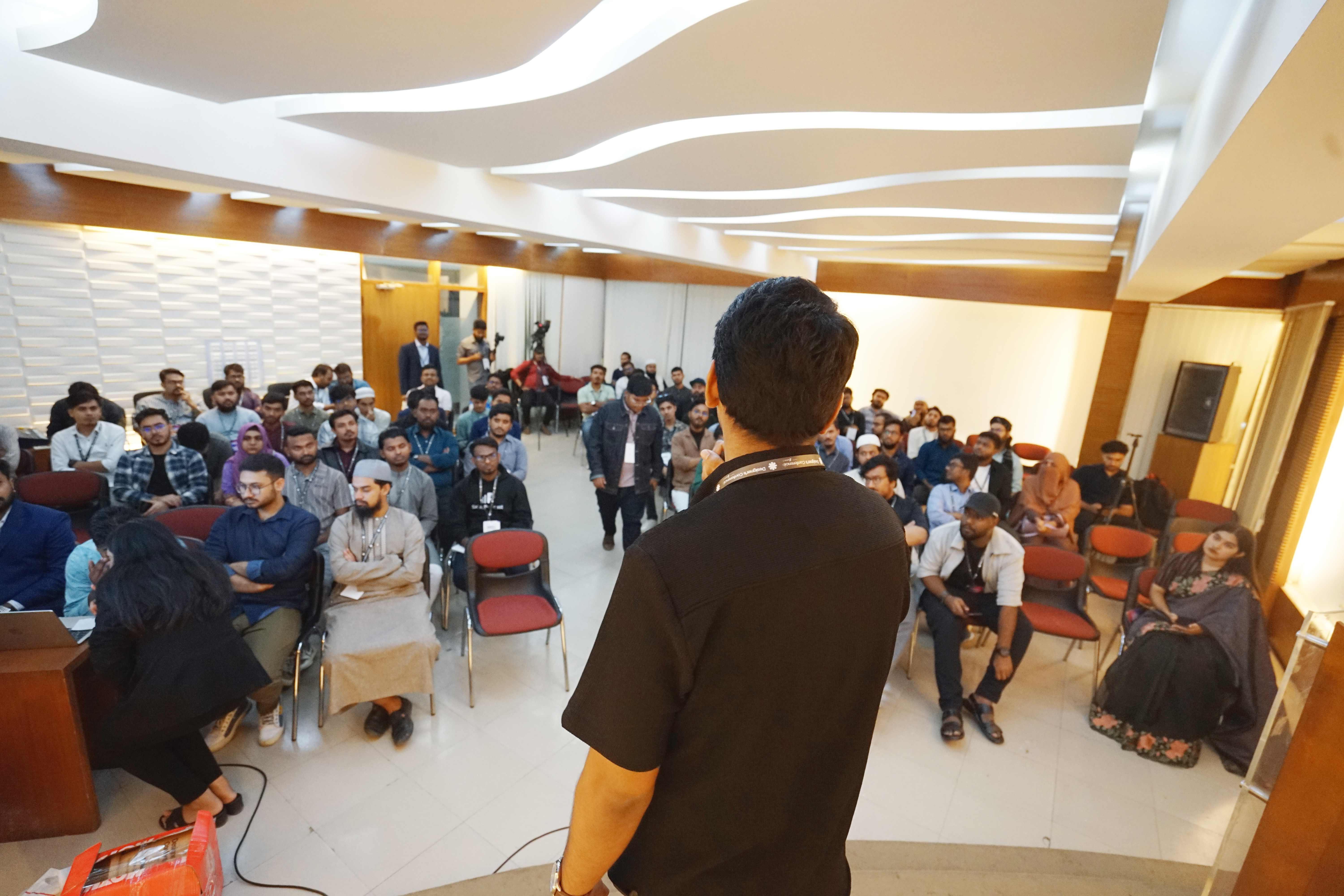 ABP session — speaking to the audience