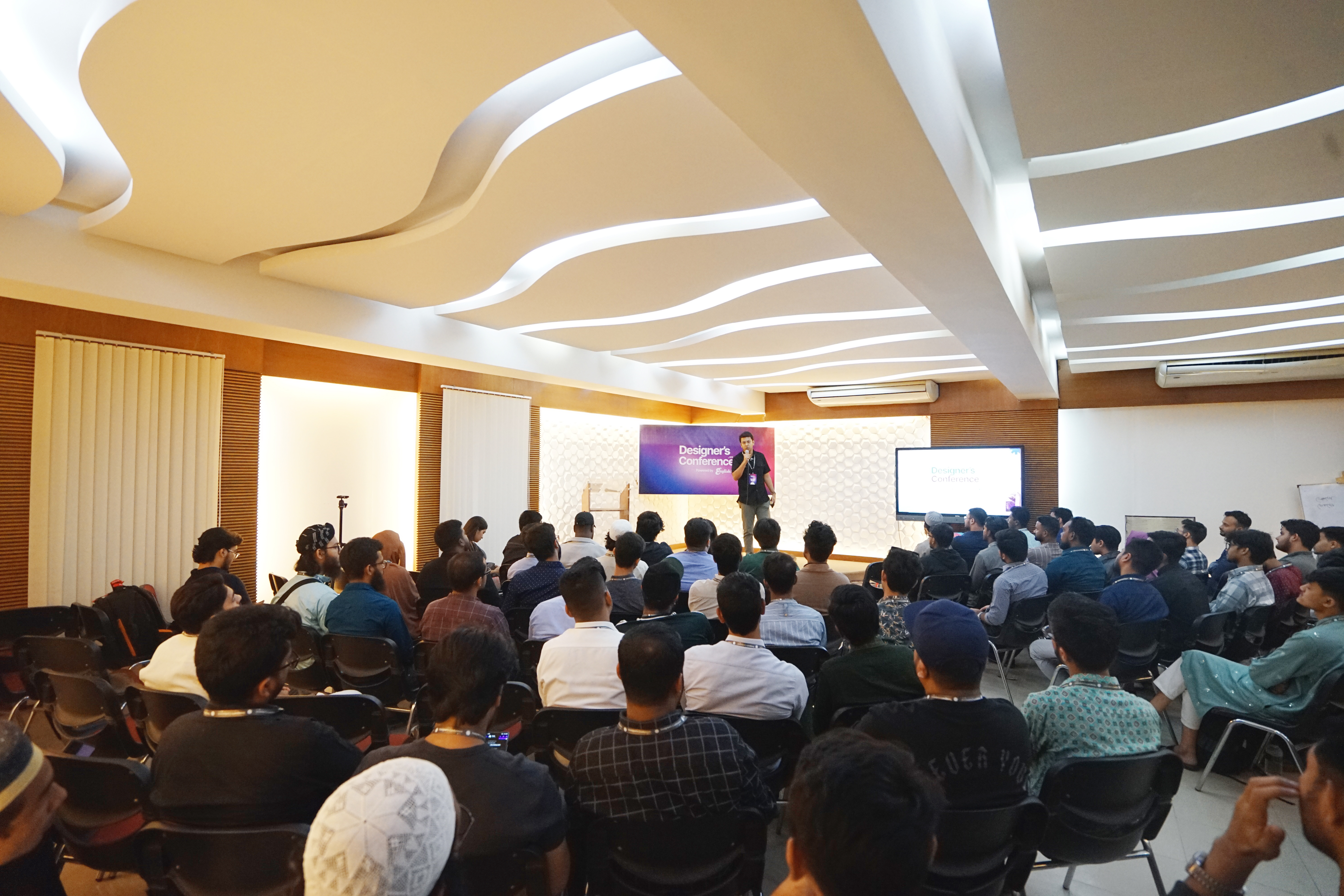 ABP session — on stage